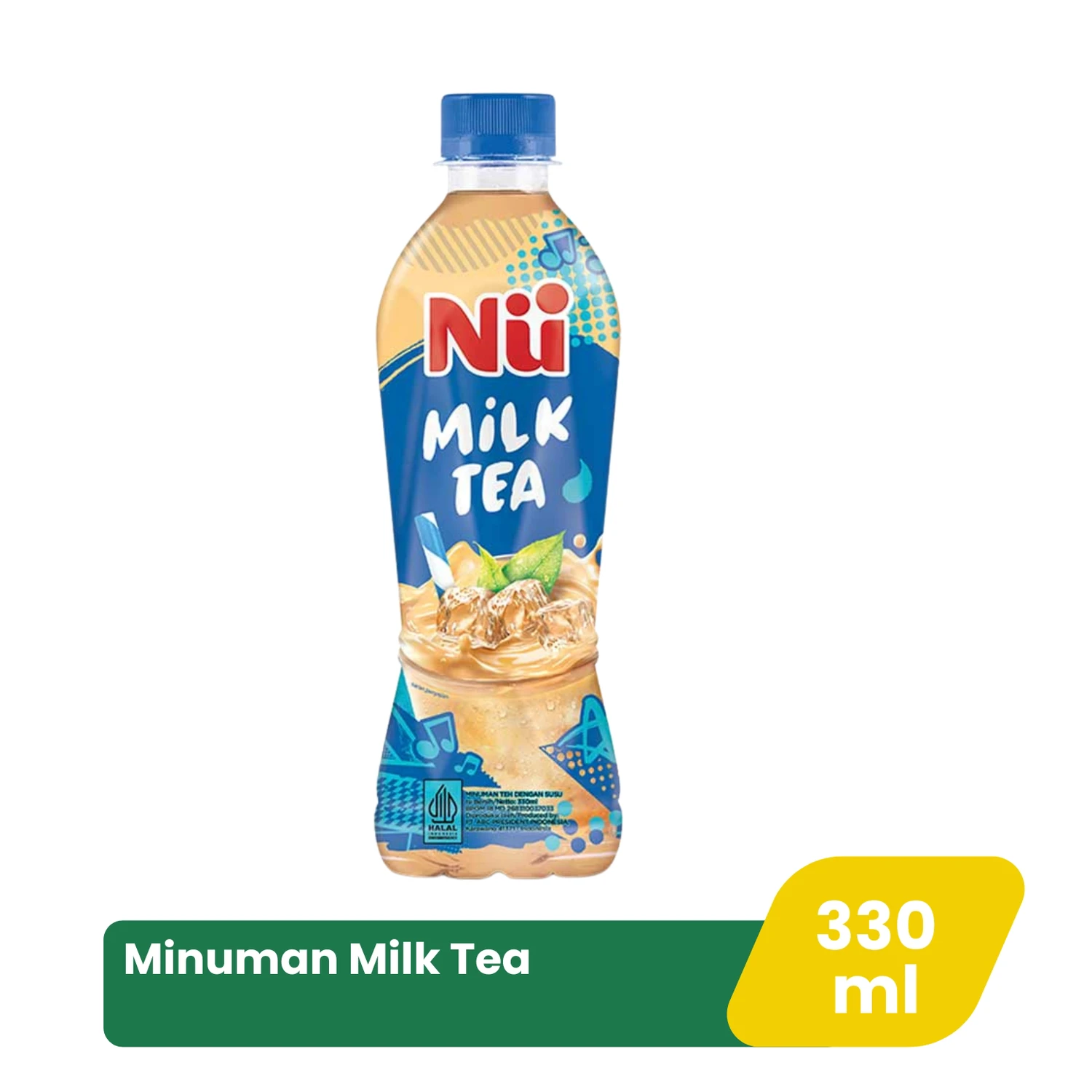 Nu Minuman Milk Tea 330Ml