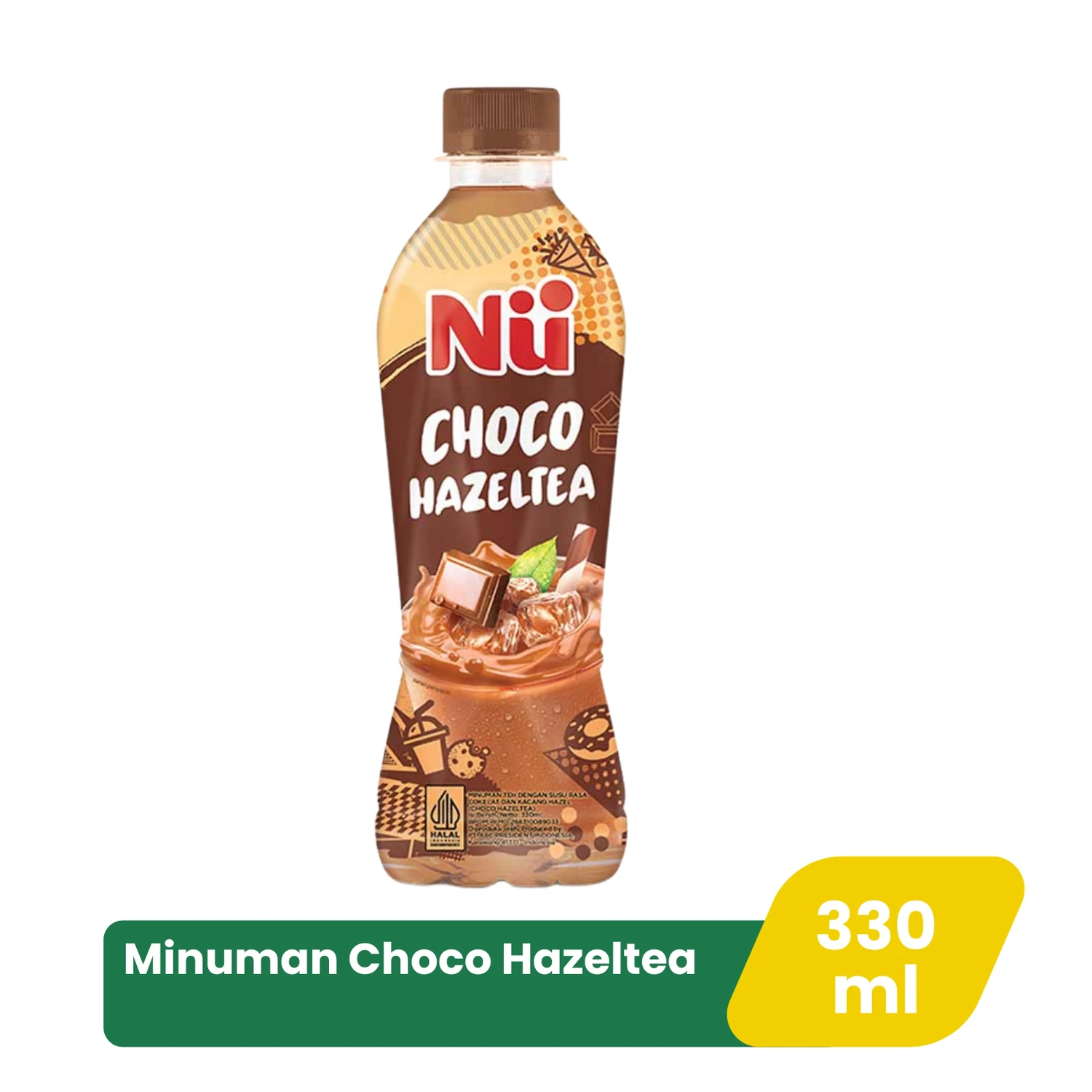 Nu Minuman Choco Tea Hazeltea 330mL