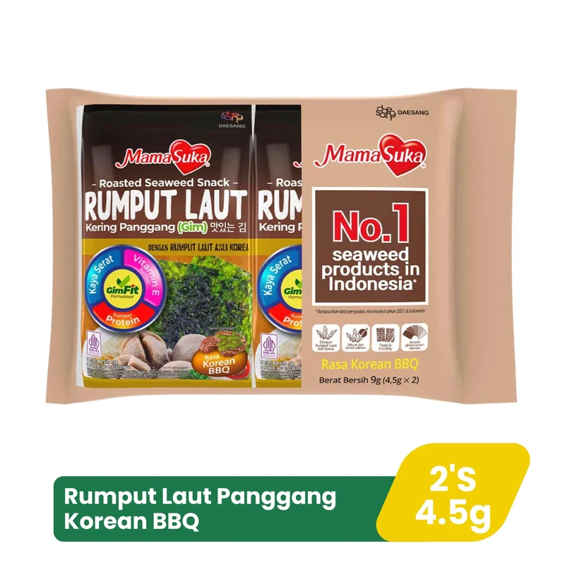 Mamasuka Laut Panggang (BBQ) 2X4.5G
