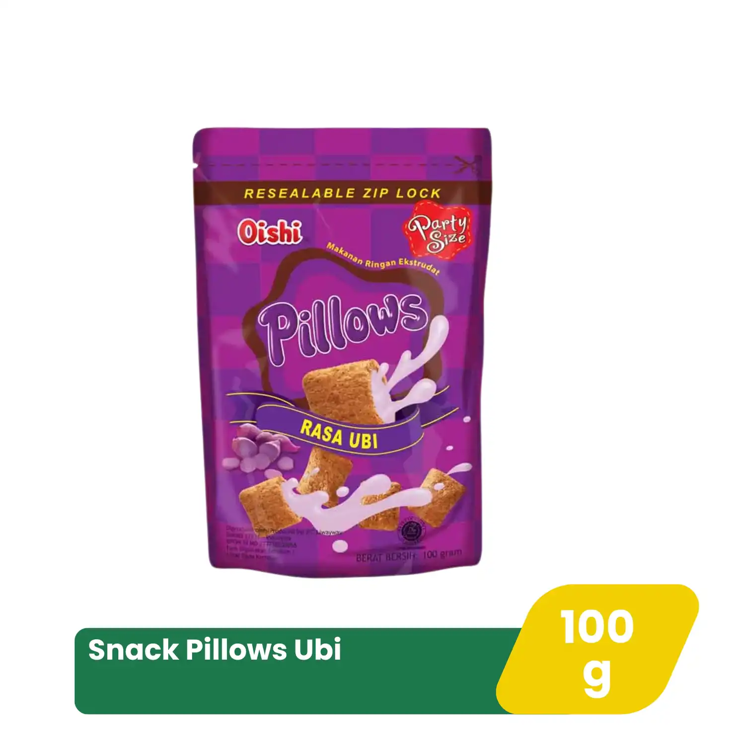 Oishi Snack Pillows Ubi 100g