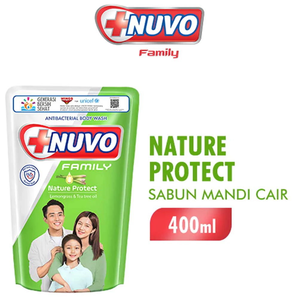Nuvo Sabun Kesehatan Cair Nature 400ml